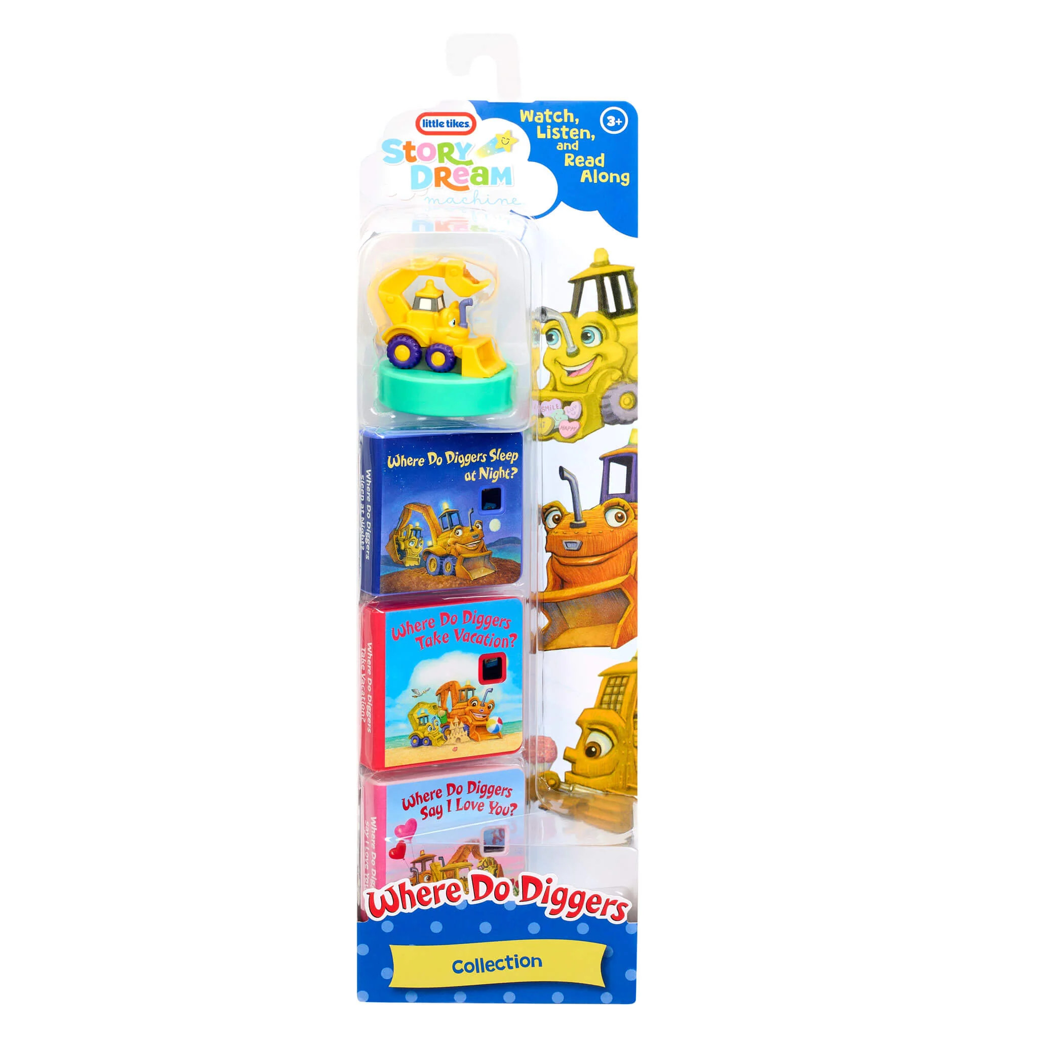 Little Tikes Story Dream Machine Random House Where Do Diggers Collection Toy - Image 2