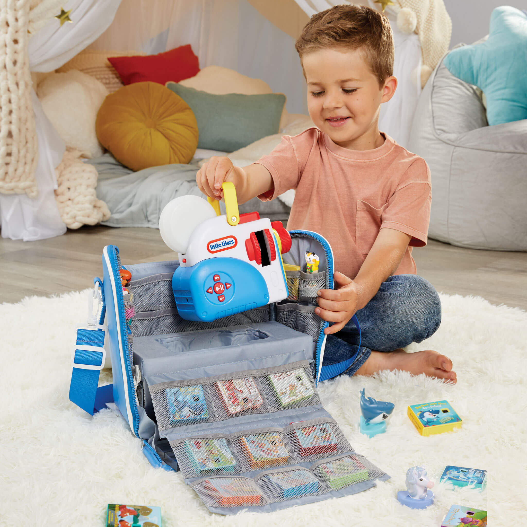 Little Tikes Story Dream Machine Storytime Travel Case Toy - Image 3