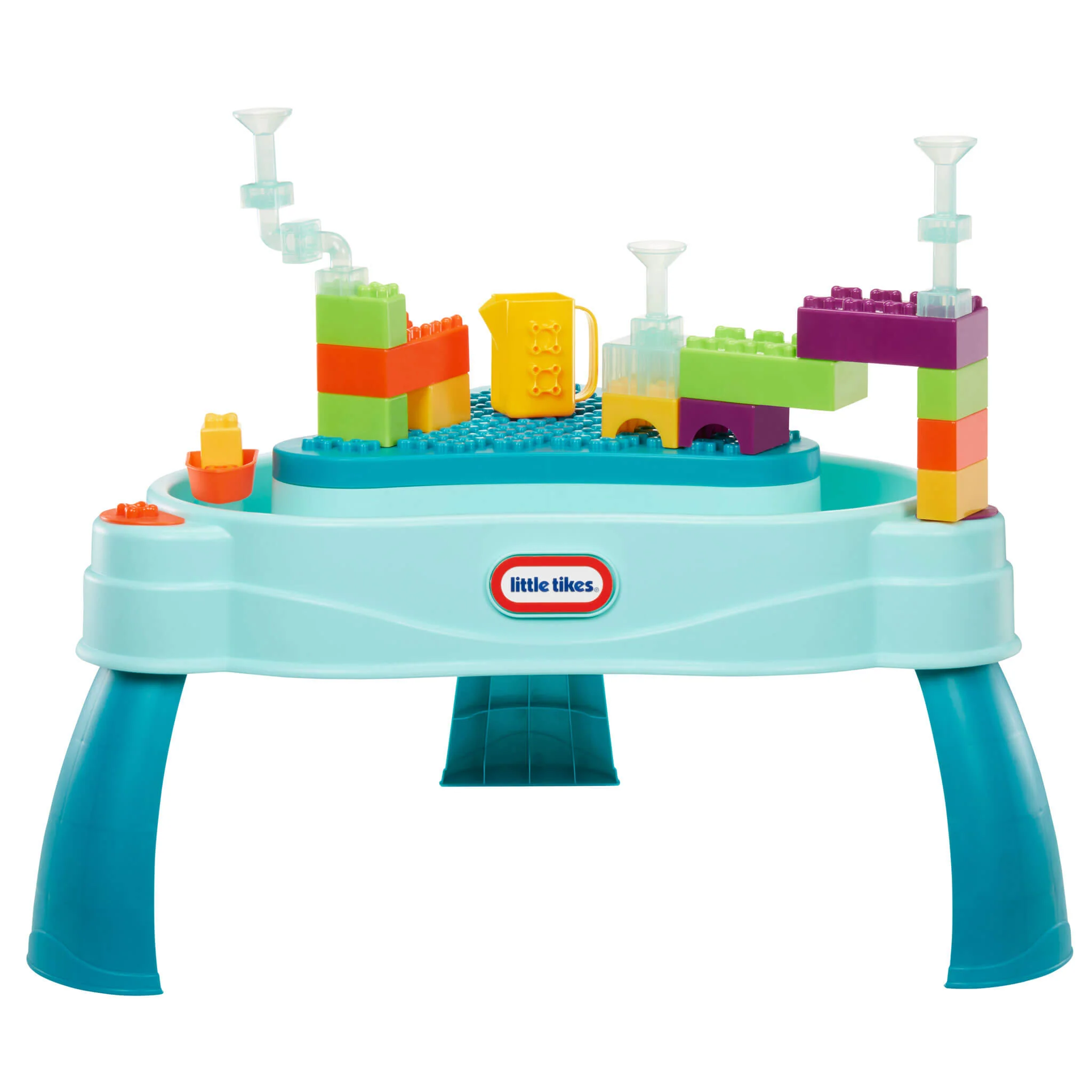 Little Tikes Build & Splash Water Table with 50+ Accessories Bag