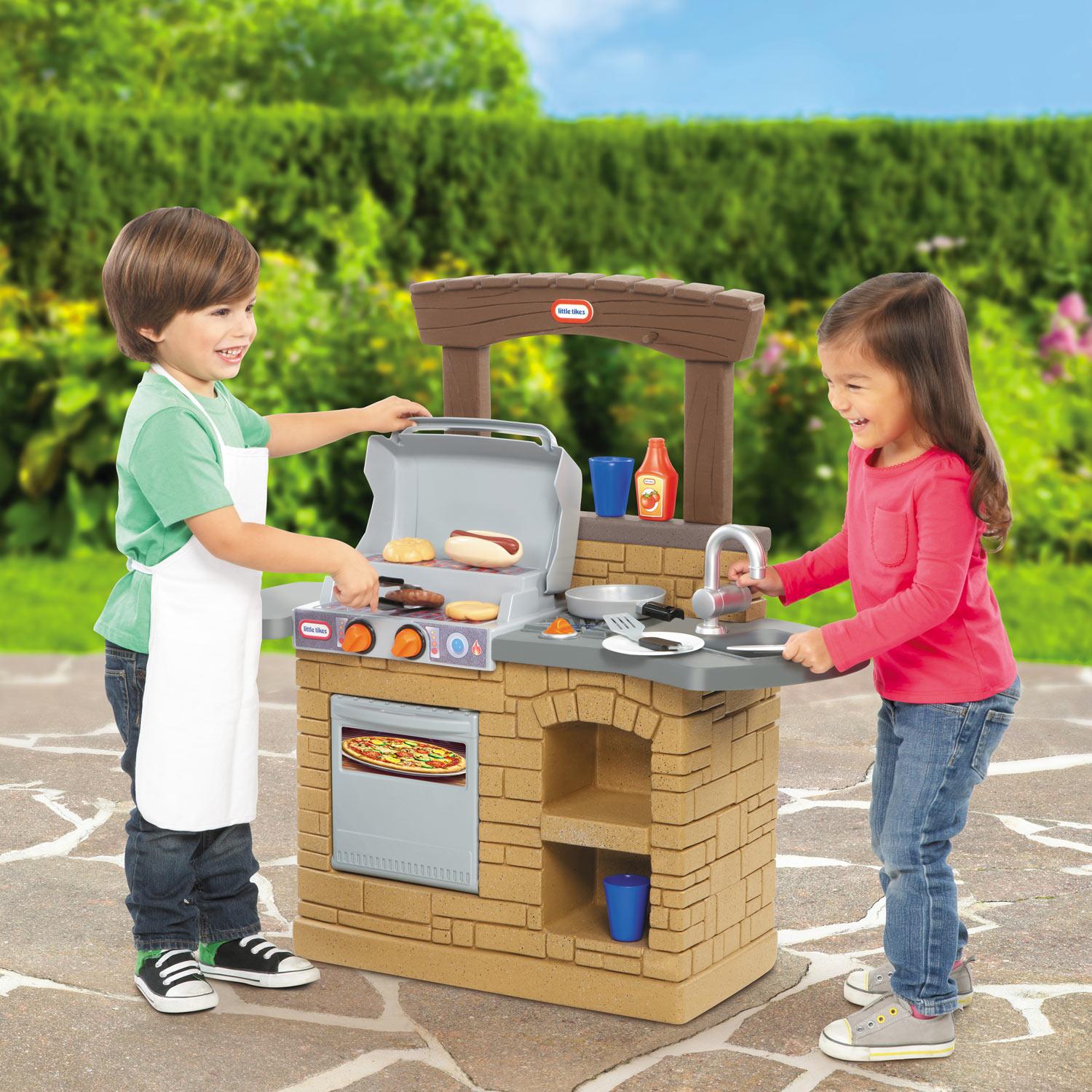 Little Tikes Cook 'n Play Outdoor BBQ Toy - Image 2