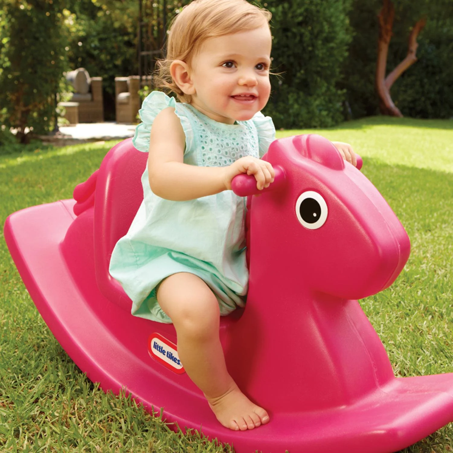 Little Tikes Magenta – Rocking Horse Toy - Image 2